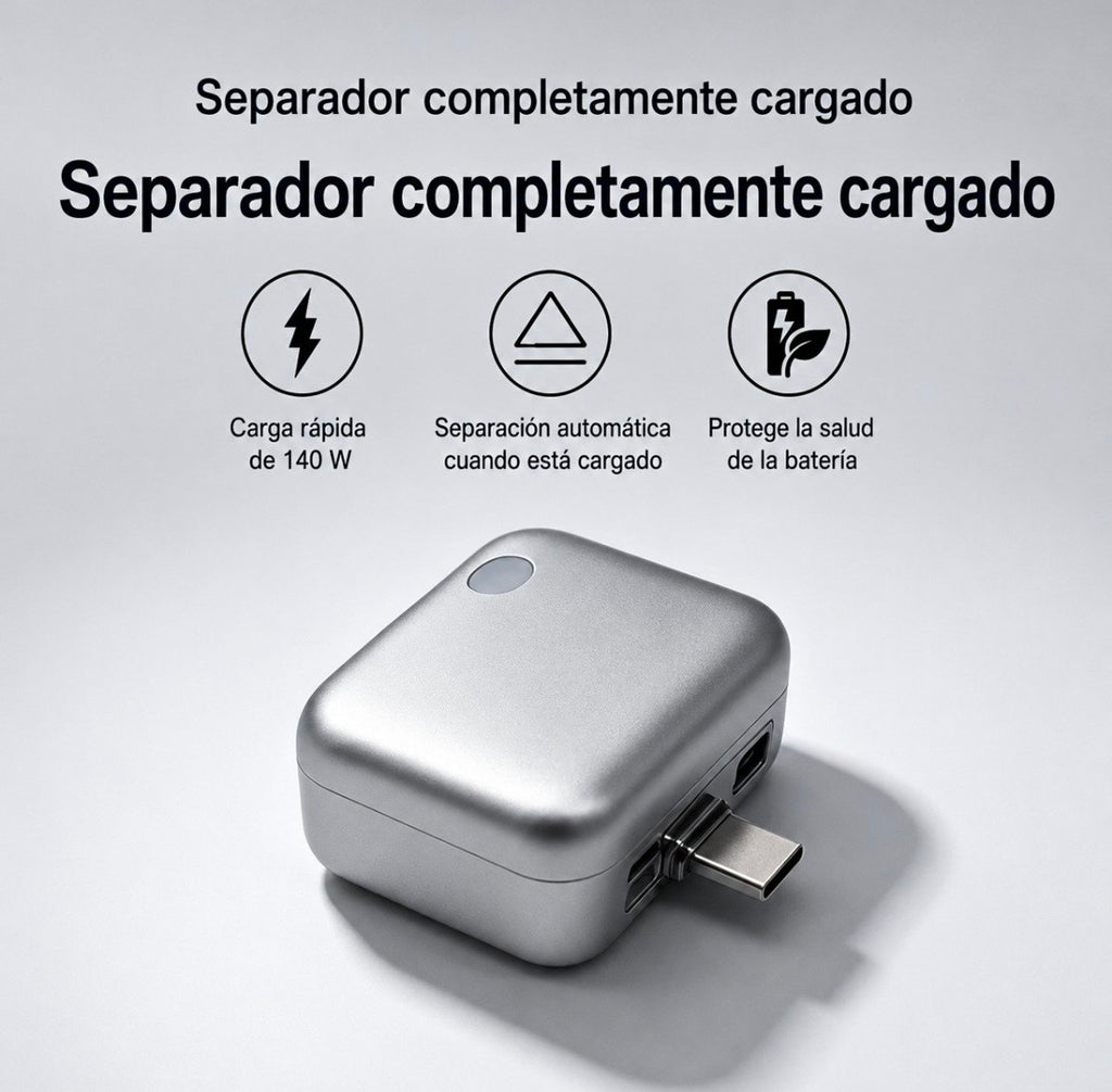 2 Adaptadores usb C que corta la energia y se autoexpulsa con IA