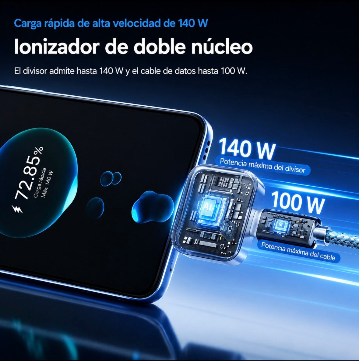 2 Adaptadores usb C que corta la energia y se autoexpulsa con IA